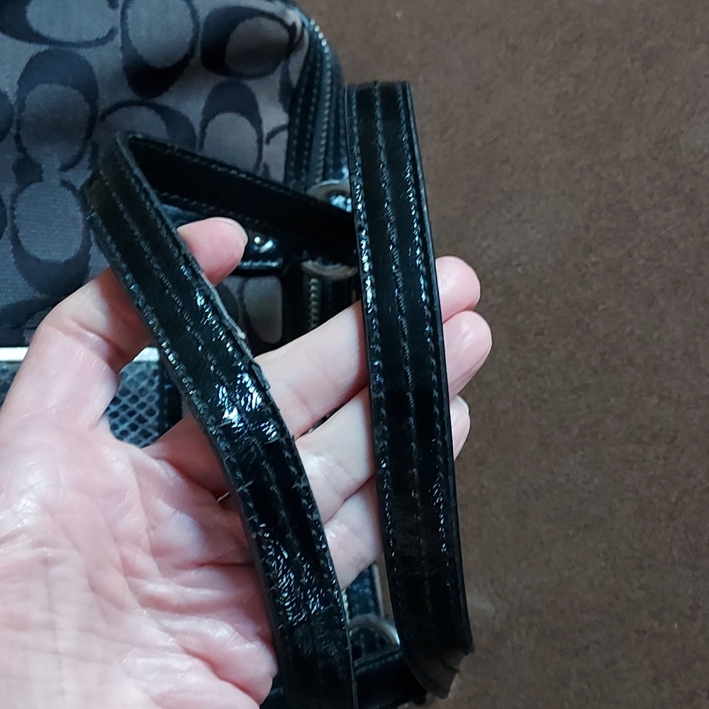 Coach Signature Stripe Python - image 7